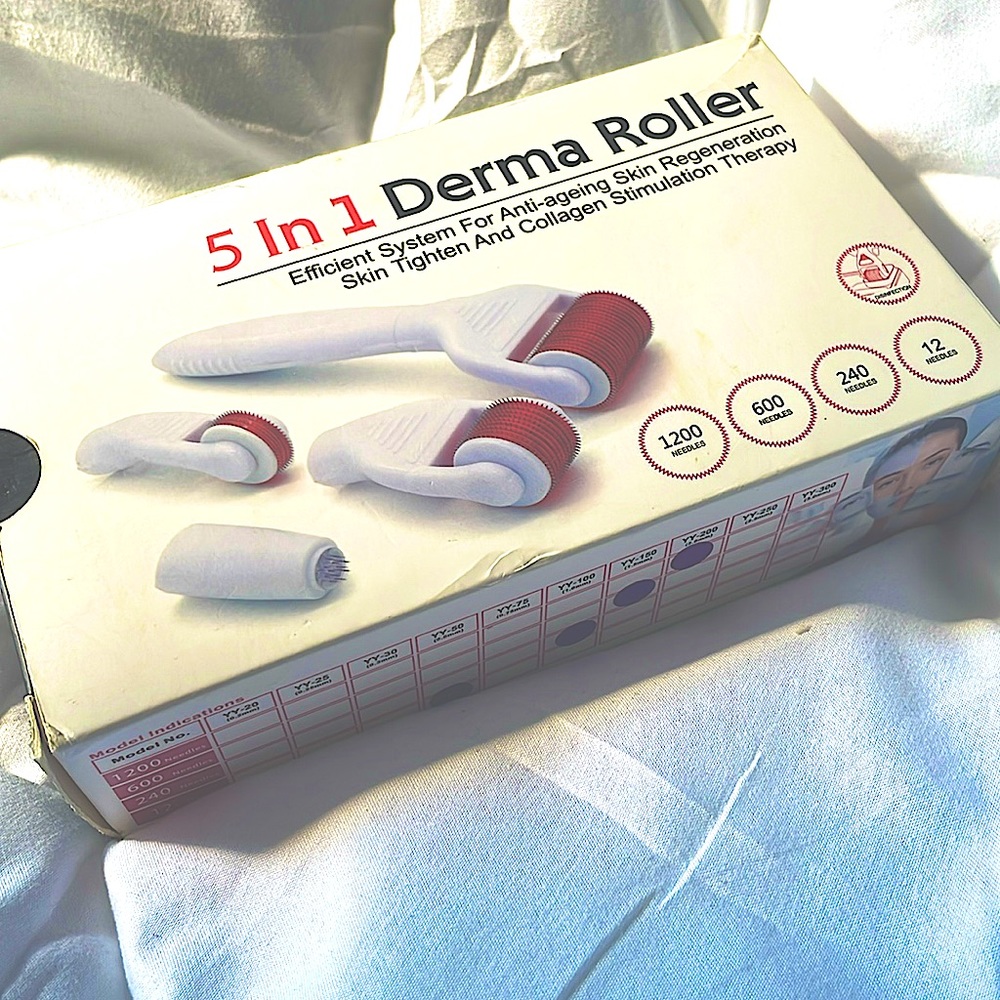 Micro-Needle at Home w Derma Roller 5 in 1